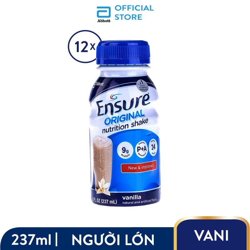 Bộ 02 Lốc 6 chai Sữa nước Ensure 237ml