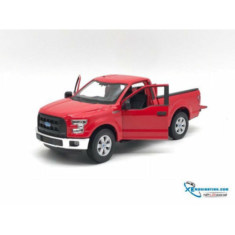 Xe Mô Hình Ford F-150 2015 1:24 Welly ( Đỏ )