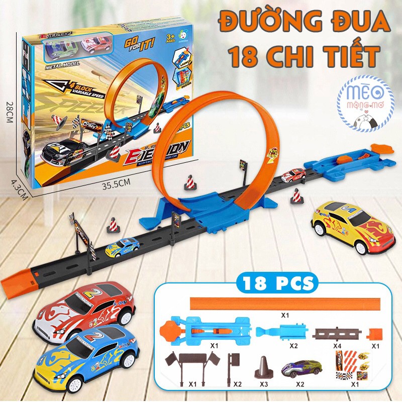 [HOT] Mô hình đường đua HOTWHEELS - Mô hình đường đua siêu tốc độ