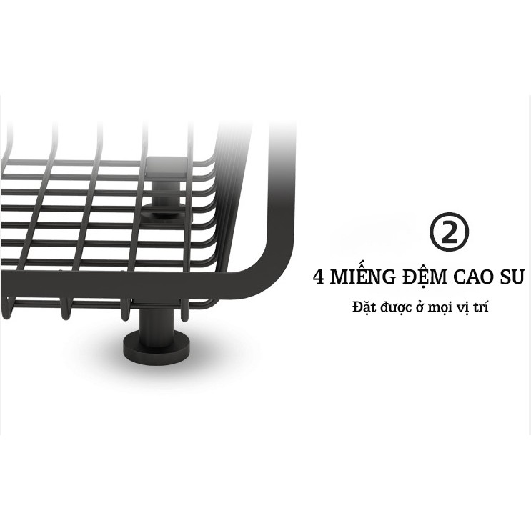 Kệ Bếp Đa Năng YTC nhập khẩu, Kệ Rau củ thông minh - KRDN01