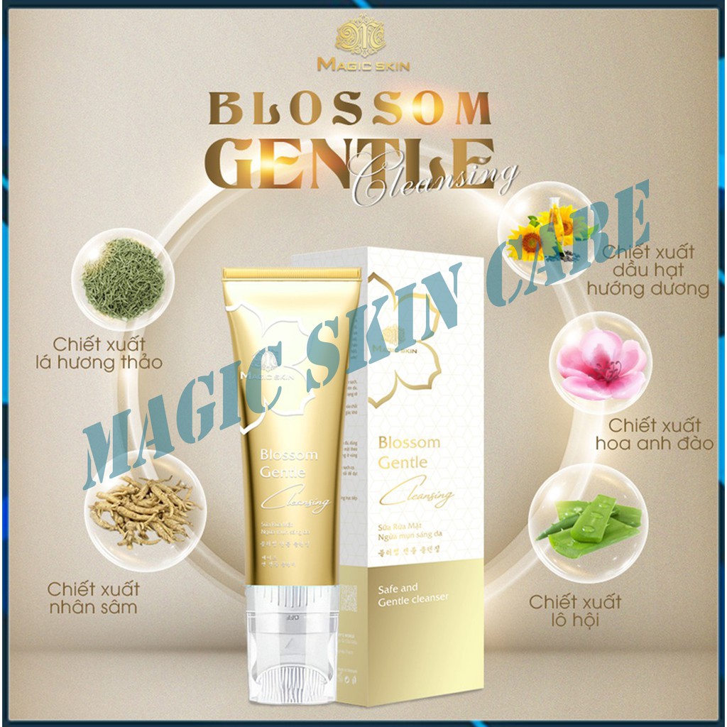[ HÀNG CHÍNH HÃNG ] SỮA RỬA MẶT dịu nhẹ dành cho DA MỤN Blossom Gentle Cleansing Magic Skin | BigBuy360 - bigbuy360.vn