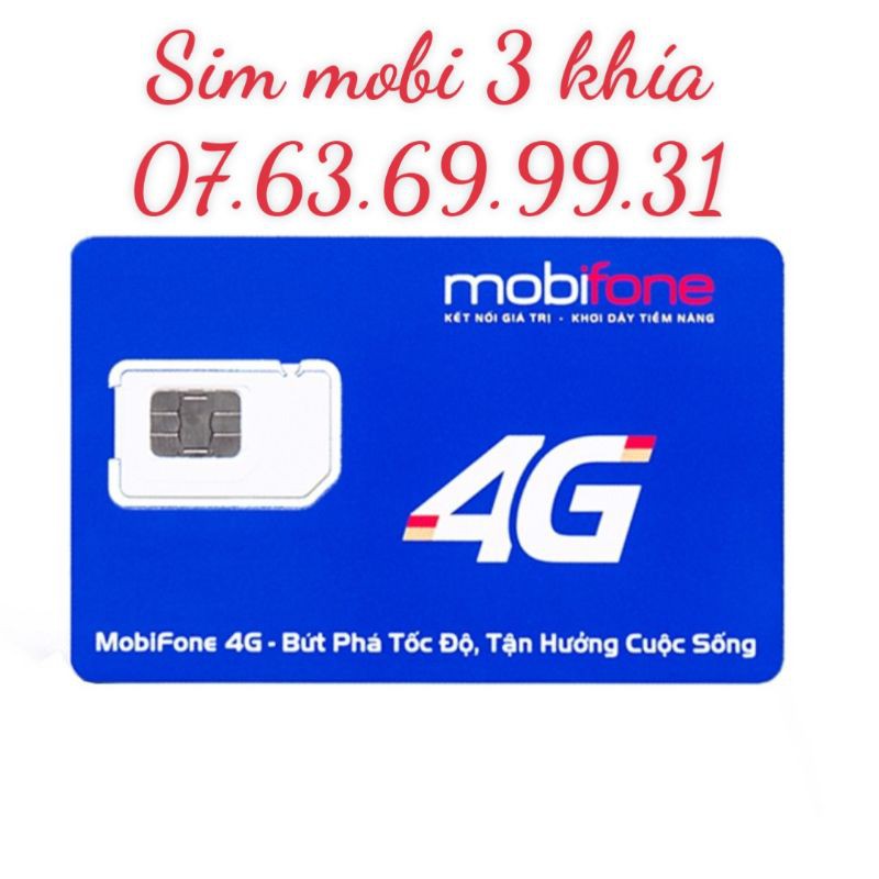 sim Mobi 3 khía tứ quý 999