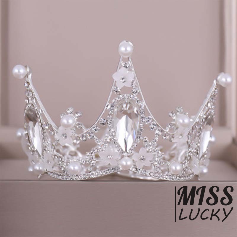 Vương miện kiểu dáng thời trang sang trọng cho nữ