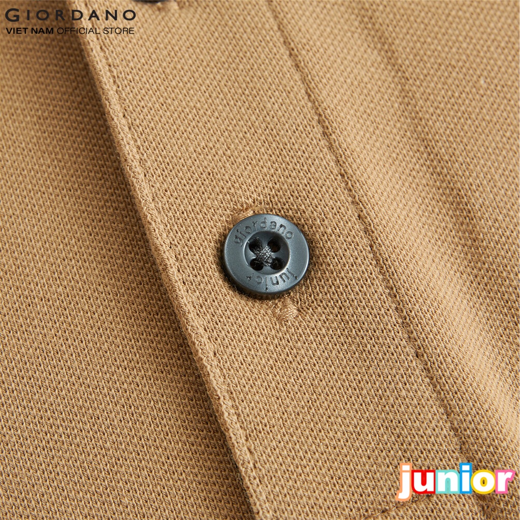 Áo Thun Có Cổ Trẻ Em Giordano Polo Junior 03018402