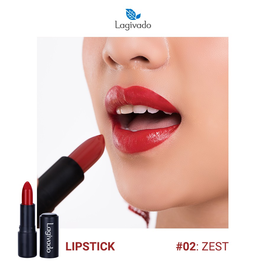 Son dưỡng môi có màu Hàn Quốc Lagivado lên màu chuẩn, bền màu, lâu trôi không gây khô, thâm môi Lip Satin dạng thỏi 3,5g | BigBuy360 - bigbuy360.vn