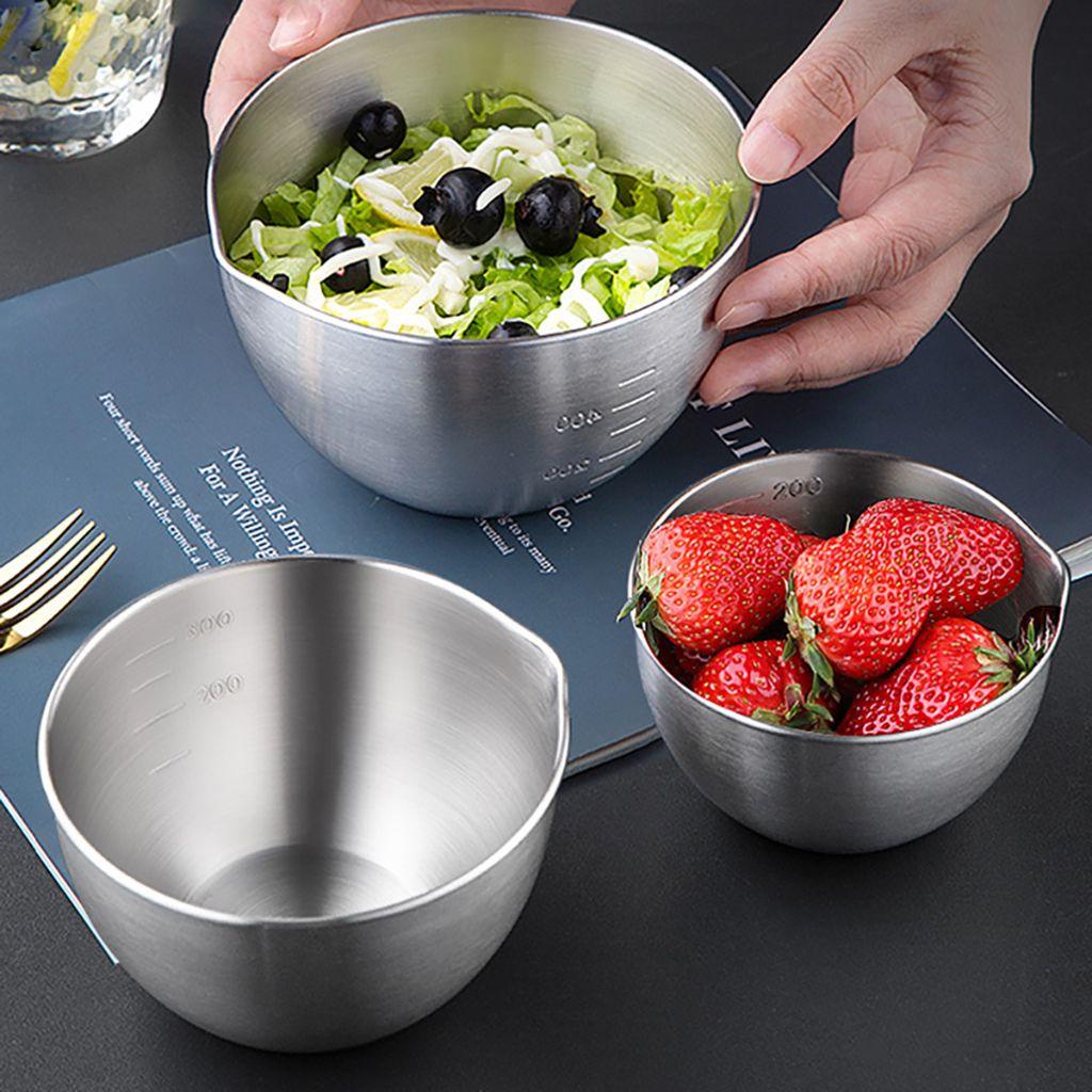 Dụng Cụ Nấu Trứng Mini Đa Năng Bằng Inox 200 / 300 / 400 ml