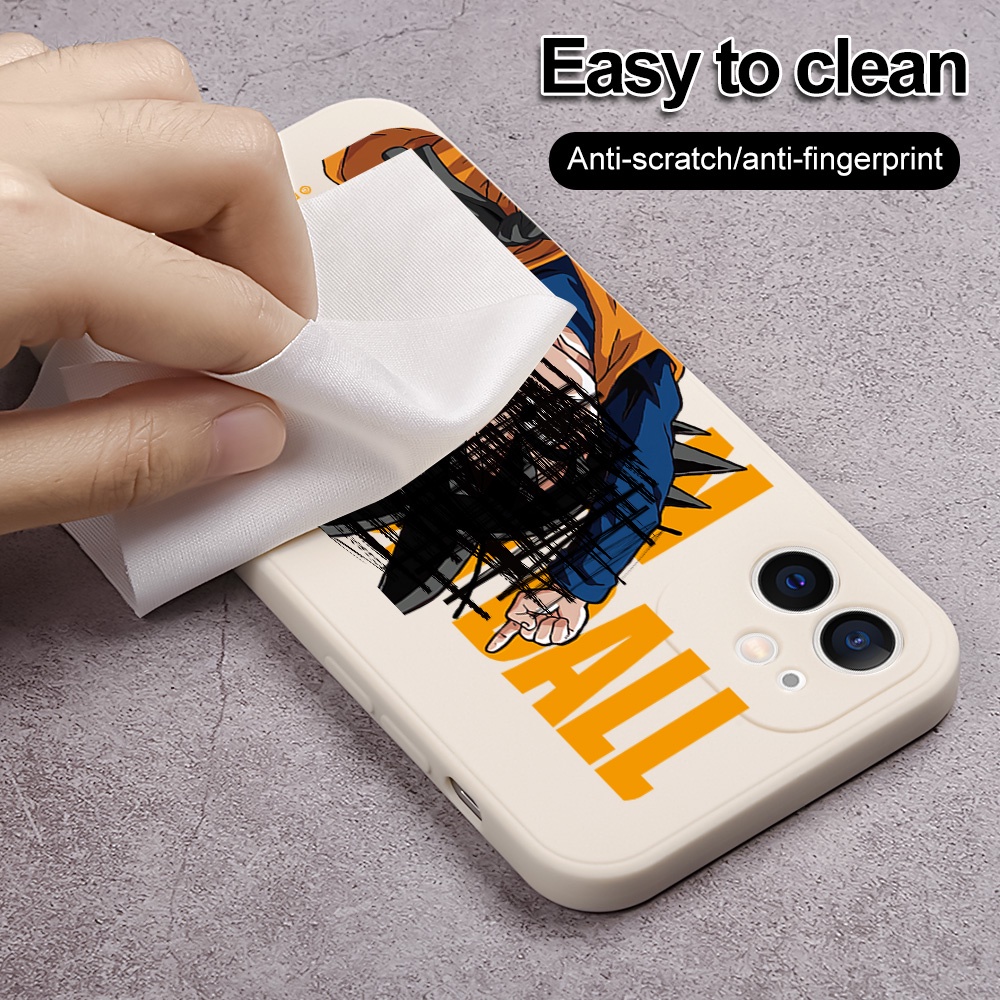 Ốp Điện Thoại Họa Tiết Nhân Vật Trong Dragon Ball Cho Xiaomi Redmi 10 Note 10 11 Pro Plus 10T Mi 10 11 Pro 8 9 SE Black Shark 4 POCO M3 M4 X3 Pro NFC GT F3
