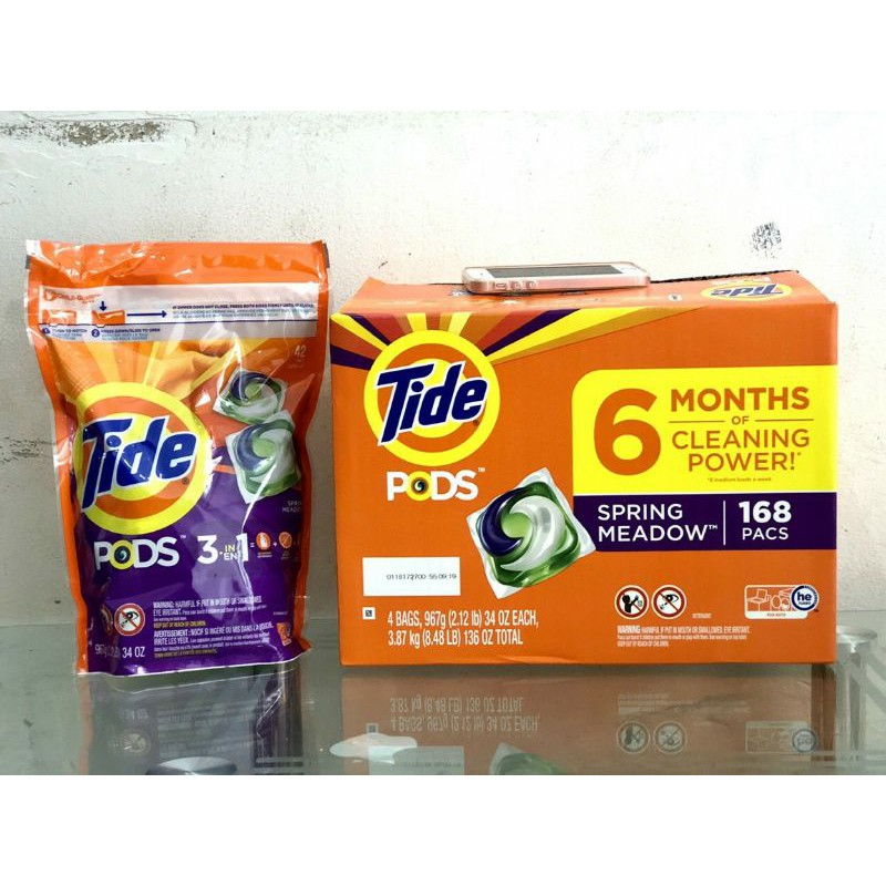 VIÊN GIẶT TIDE PODS MỸ Gói 42 viên