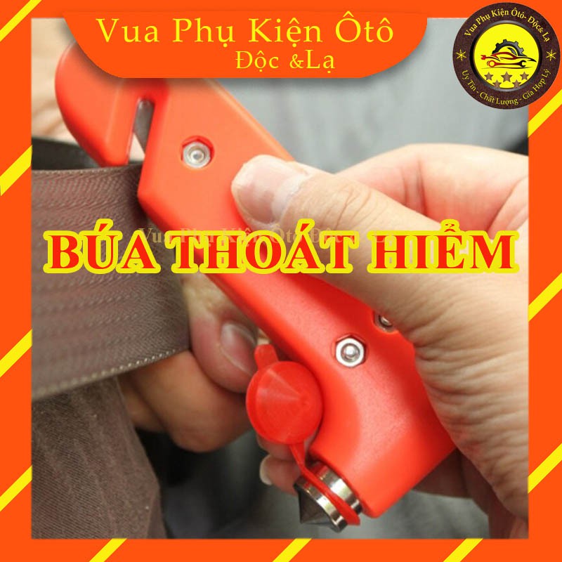 Búa thoát hiểm an toàn trên xe ô tô