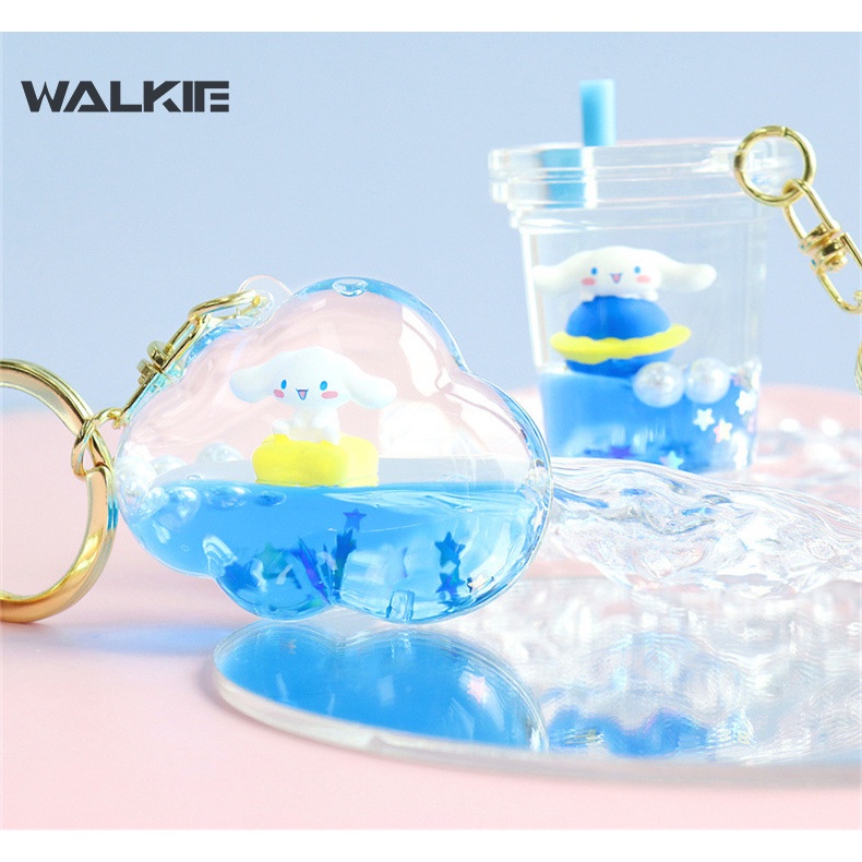 SANRIO Móc Khóa Hình Búp Bê Cinnamoroll Hoạt Hình Đáng Yêu