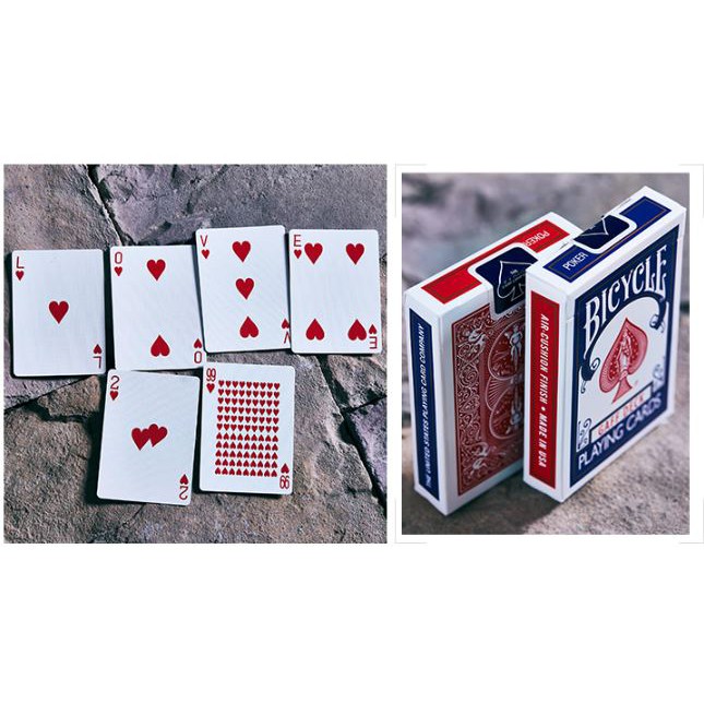 Bộ bài tây Bicycle Gaff Playing Cards +Tutorial [Hàng Mỹ]