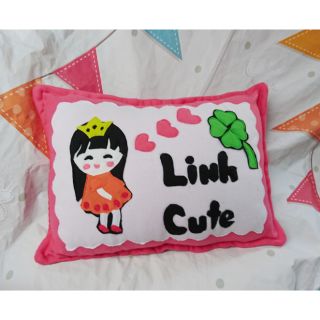 Bộ 6 gối và vỏ gối handmade