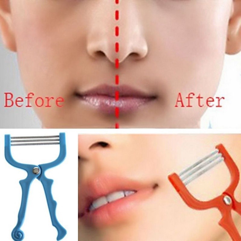 [Hàng mới về] Con lăn cầm tay loại bỏ lông mặt làm đẹp an toàn dành cho nữ