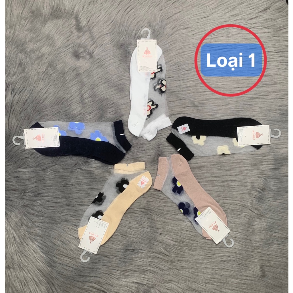 [HCM] Combo 5 đôi vớ lưới nữ cổ ngắn ( hàng loại 1 ), phong cách Hàn Quốc , nhiều mẫu , phù hợp vớ học sinh, sinh viên .