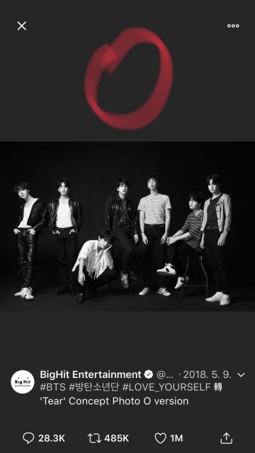 Album bts tear