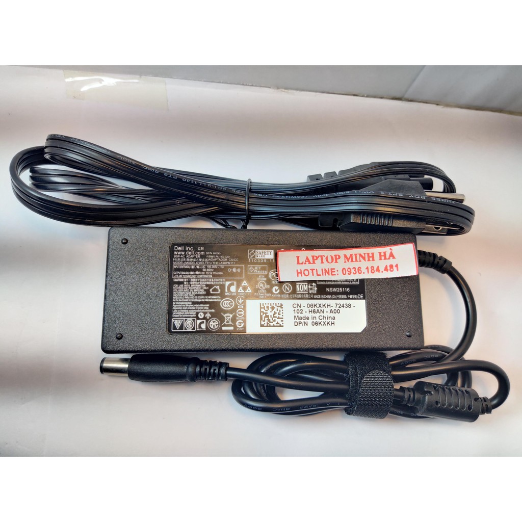 Sạc laptop Dell Latitude 3550 3450 3540 3440 3350 3340 3330 3550 3150 2120 2110 2100 Latitude 13 Zin tặng kèm dây nguồn