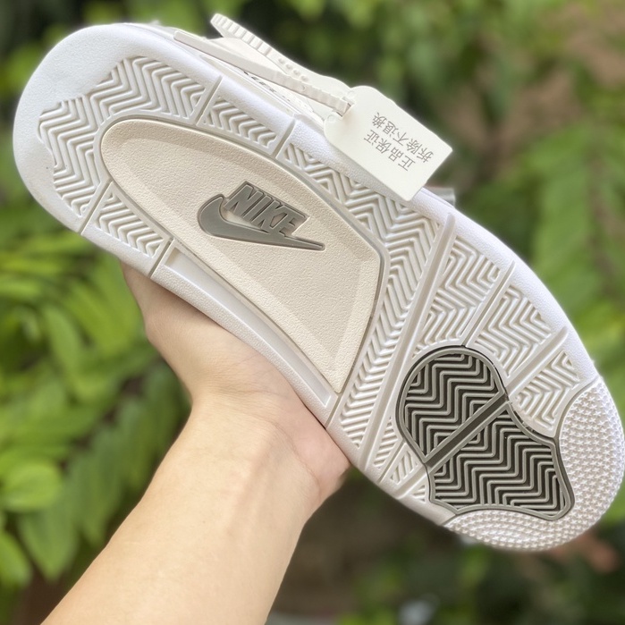 Giày air Jordan 4 trắng Full, Giày thể thao JD4 nam nữ siêu hot Fullboxbill+ tặng dây | BigBuy360 - bigbuy360.vn
