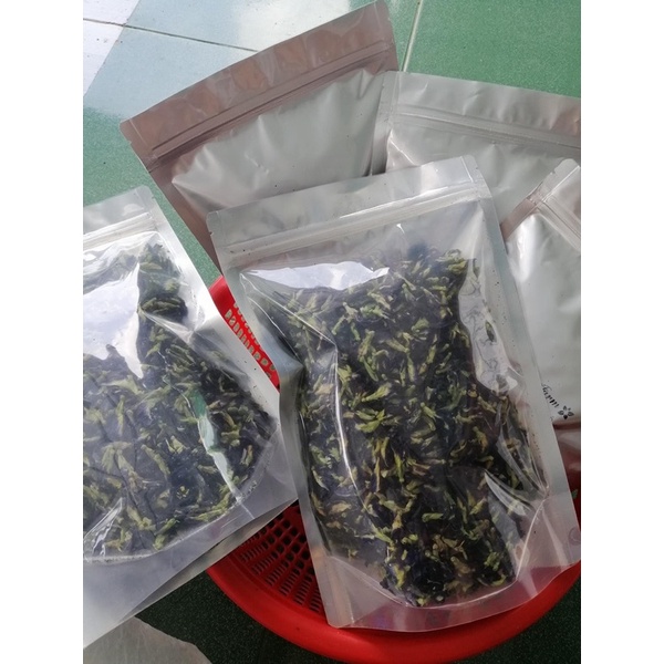 Hoa đậu biếc 100gr sấy khô đẹp xanh thơm mới