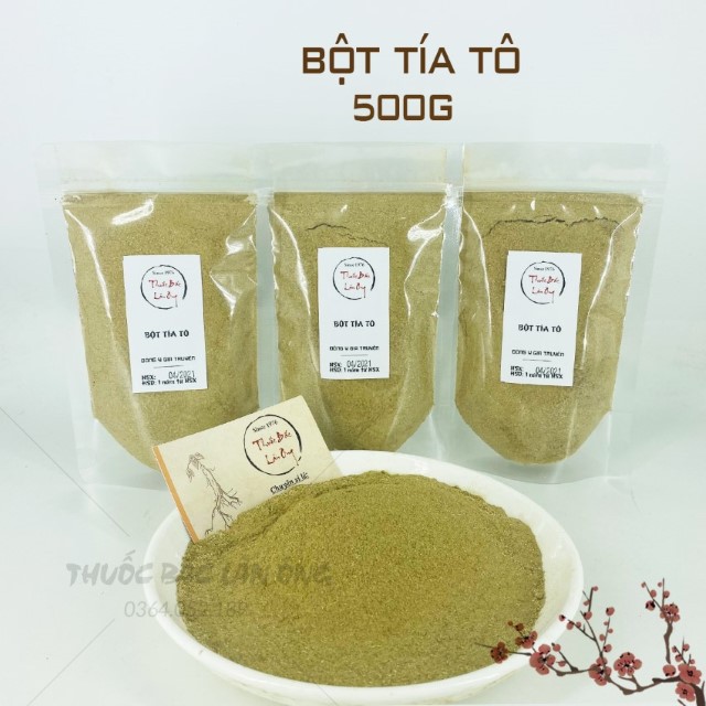 Bột Tía Tô Nguyên Chất 500g