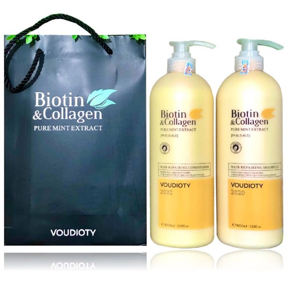 Dầu gội biotin collagen voudioty ngăn rụng tóc kích mọc tóc - Cosmetic999