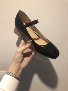 Giầy búp bê đế vuông