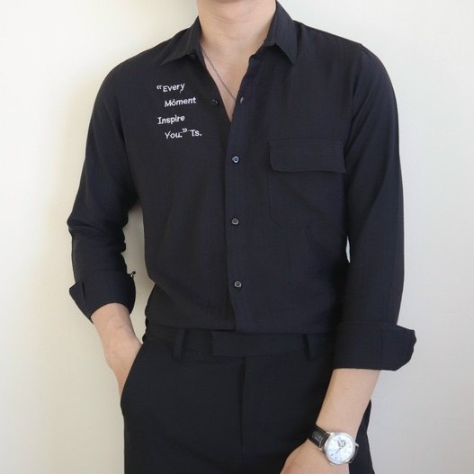 [Mã FAMAYMA2 giảm 10K đơn 50K] ÁO SƠ MI CẶP ĐÔI TAY DÀI FORM CHUẨN BODY PHONG CÁCH HÀN QUỐC | BigBuy360 - bigbuy360.vn