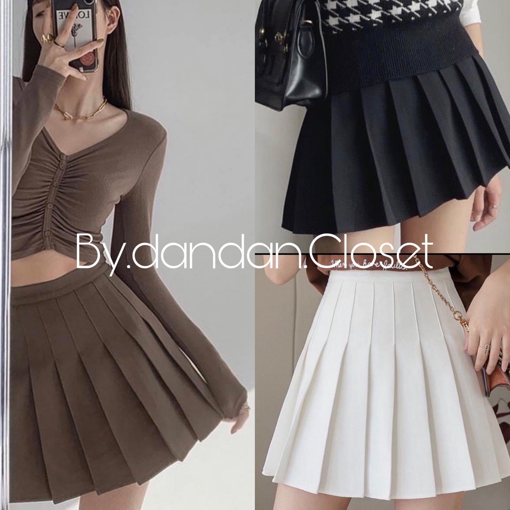 🌸 Đầm mini kiểu dáng chữ A ngắn, phong cách thể thao cá tính Ulzzang 🌸