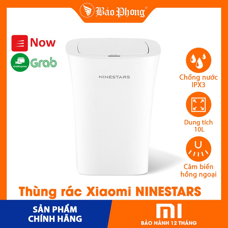 Thùng rác thông minh Xiaomi Youpin NINESTARS Smart Sensor Trash Can DZT-10