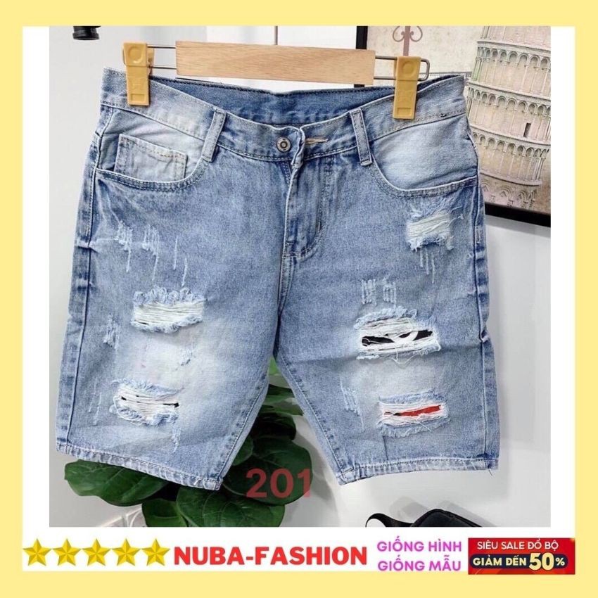 Quần short jean nam mẫu mới 2021,chất vải bò cao cấp,AT 201 | BigBuy360 - bigbuy360.vn