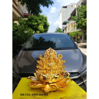 Tượng phật quan âm ngàn mắt nghìn tay trang trí ô tô đồ phong thuỷ nhà cửa