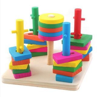 Combo 7 món đồ chơi gỗ cho bé