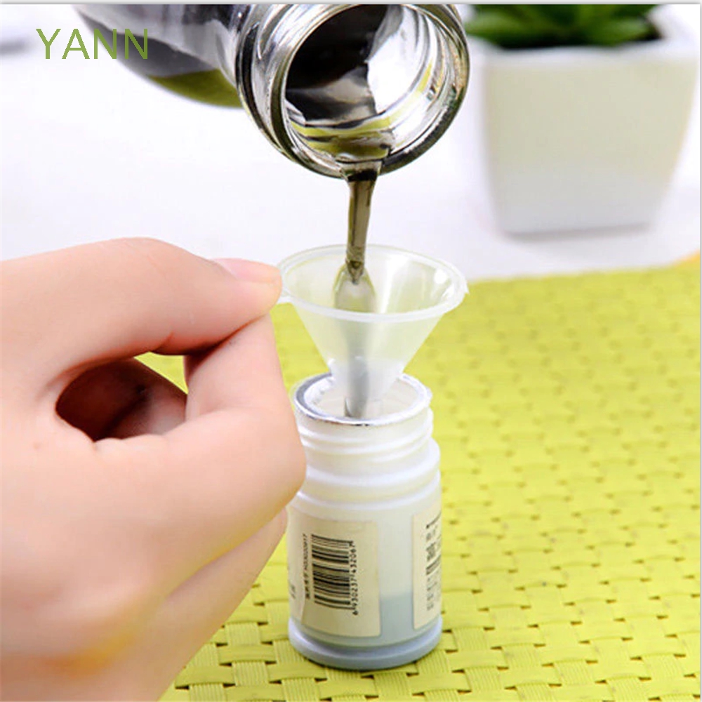 Bộ 5/10 phễu mini trong suốt chiết xuất dung dịch lỏng tiện dụng