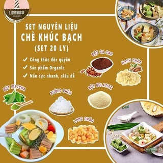 Set làm chè khúc bạch
