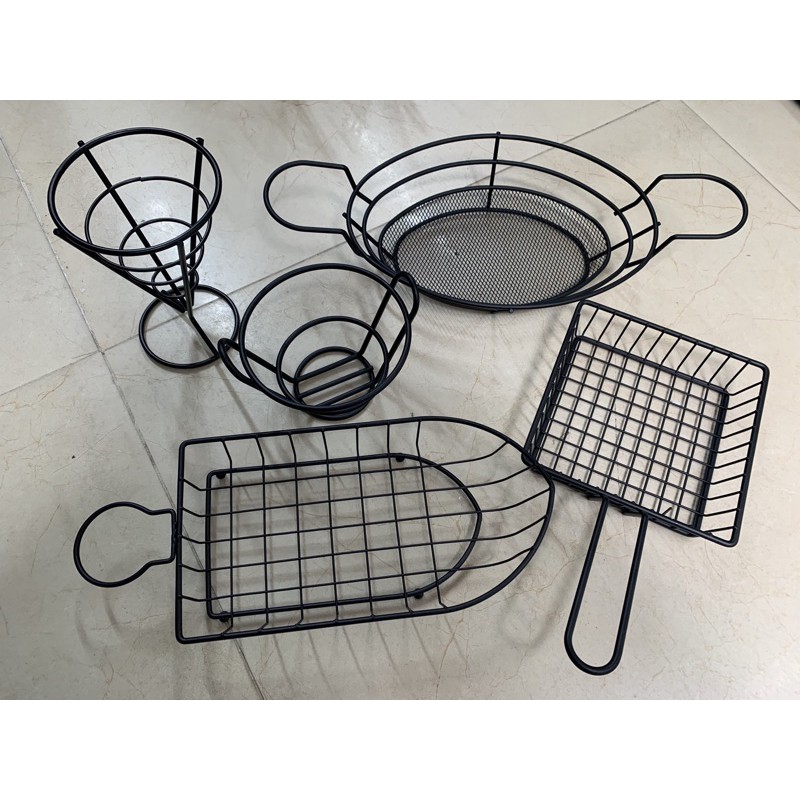 Giỏ đựng đồ chiên rán I Khay đựng đồ chiên rán Decor