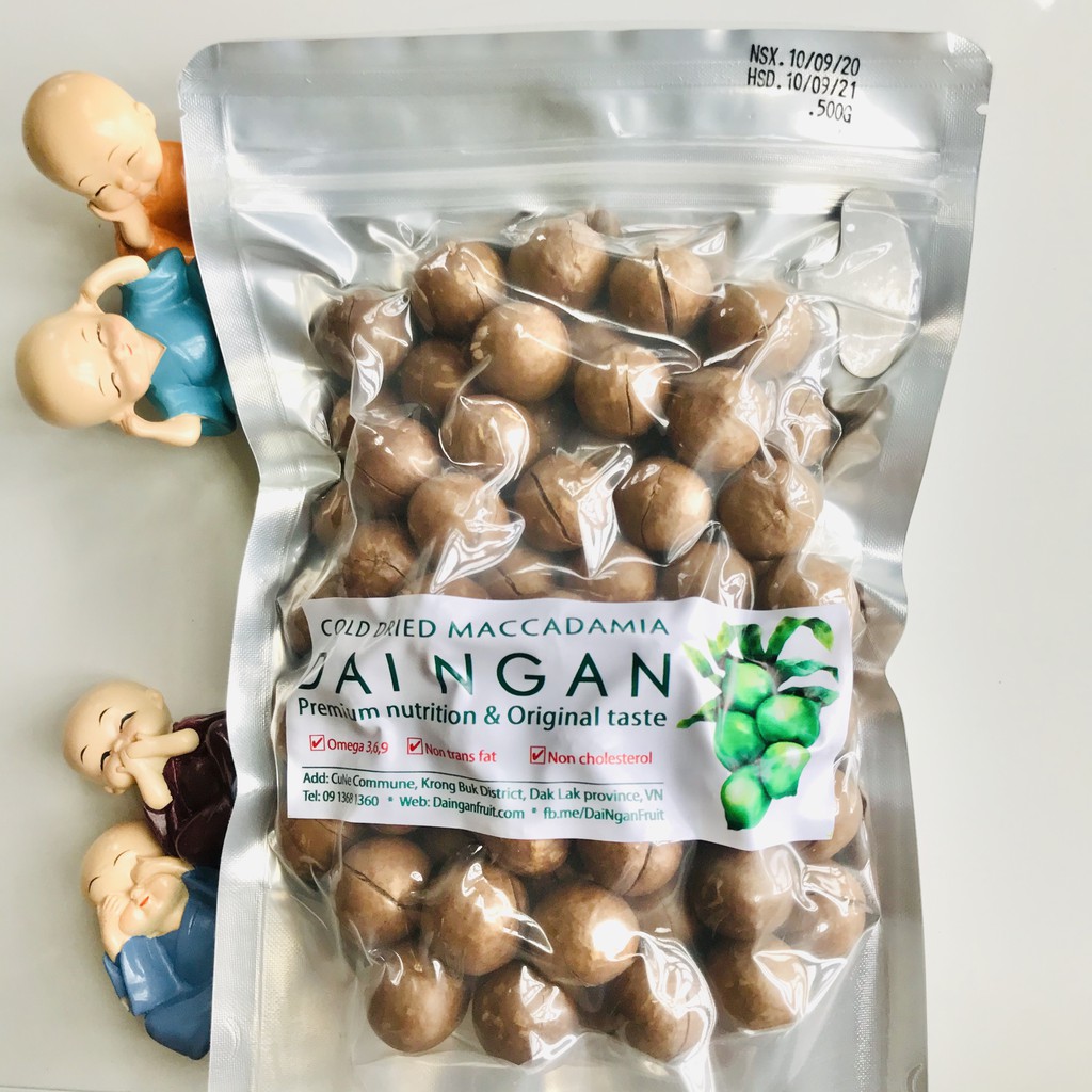 500g Hạt MACCA sấy Lạnh Size CHỢ