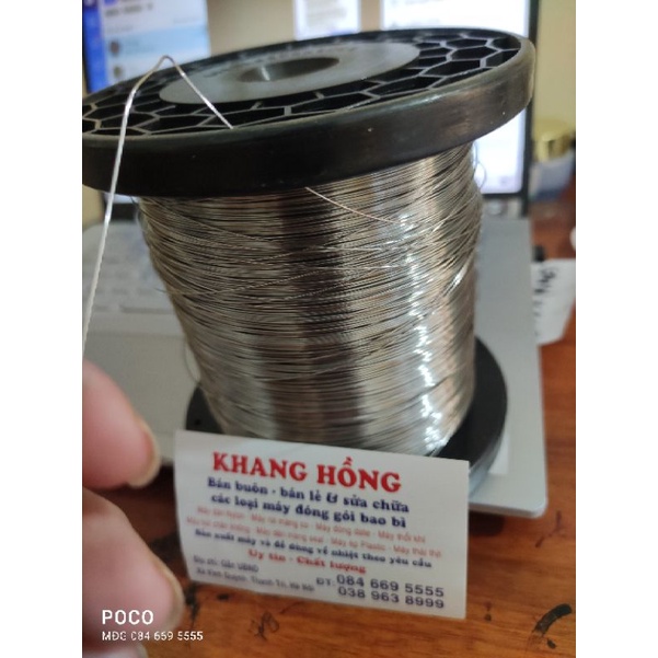 Dây cắt máy hàn miệng túi PFS200, PFS300, PFS400 1 mét - MÁY ĐÓNG GÓI KHANG HỒNG