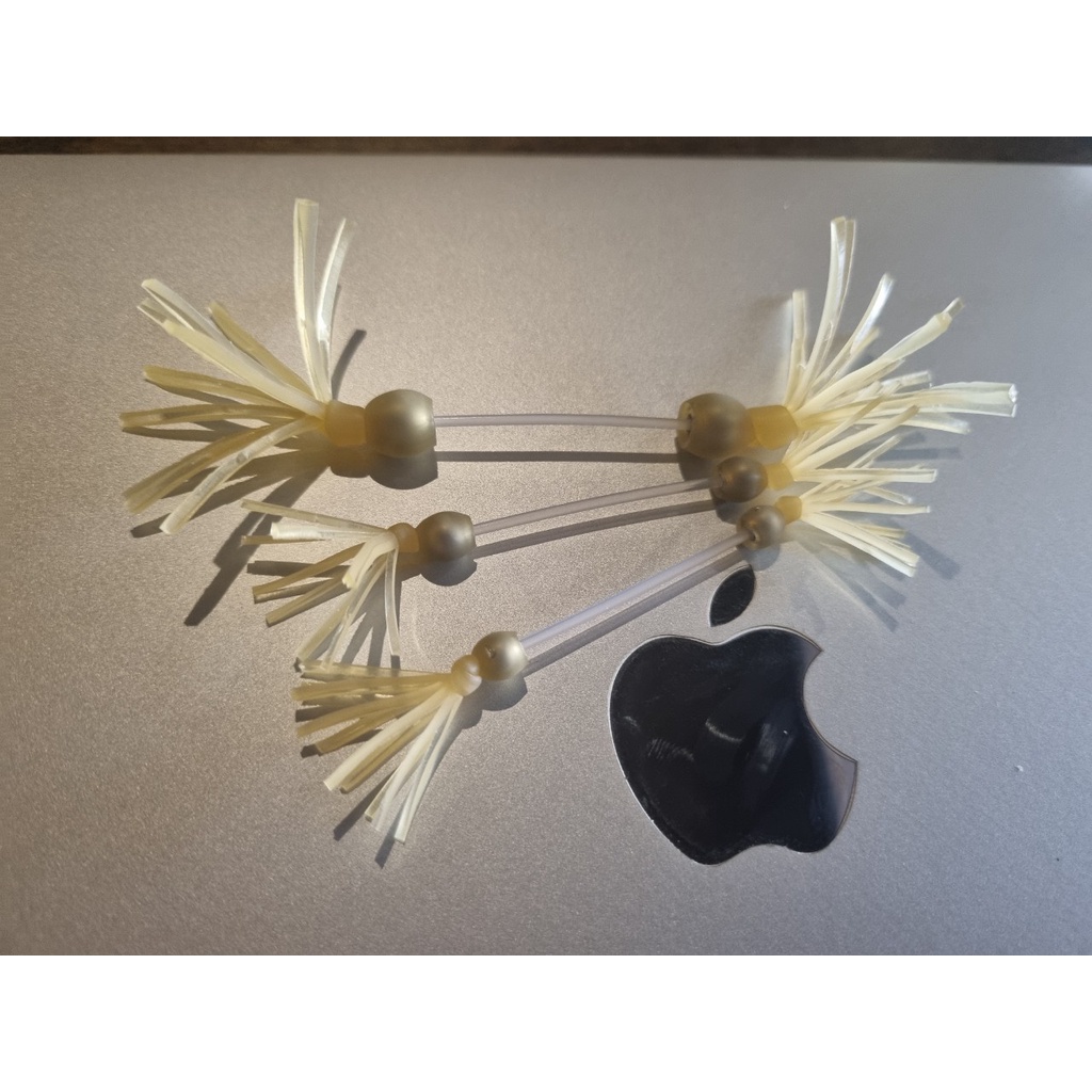 01 Khuyên Râu Bi Inox Thân Nhựa dài 38mm