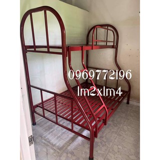 giường tầng trên 1m2 dưới 1m4 dài 2m