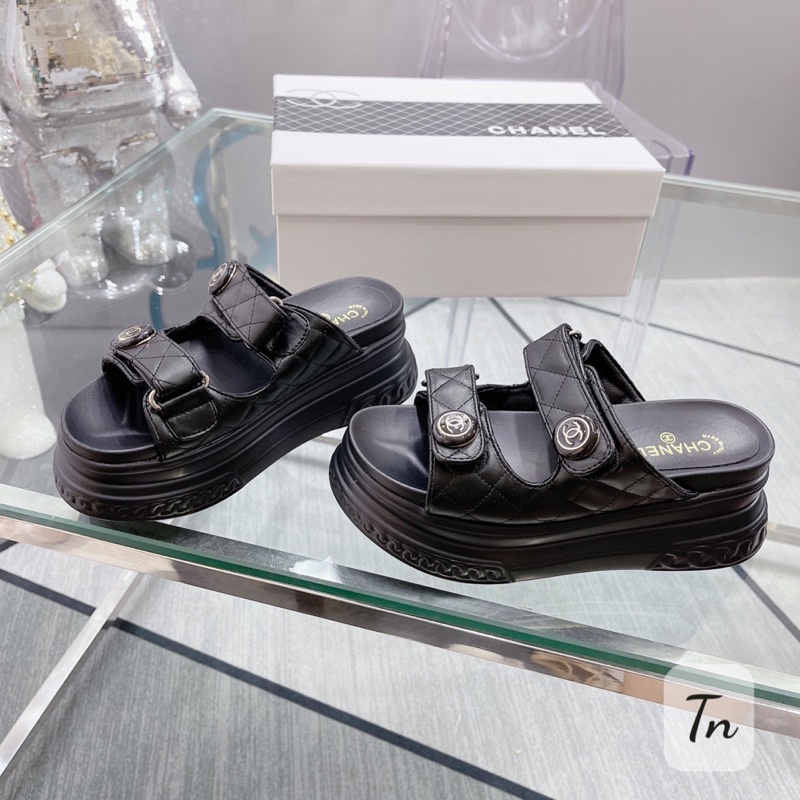 Lê Chanel Xuồng 2 Quai Full Size 35-39