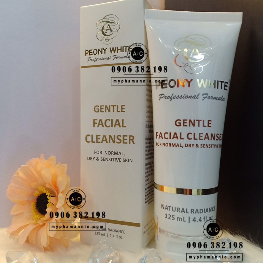 Sữa rửa mặt Peony White ❤ SRM trắng da Peony White Gentle Facial Cleanser