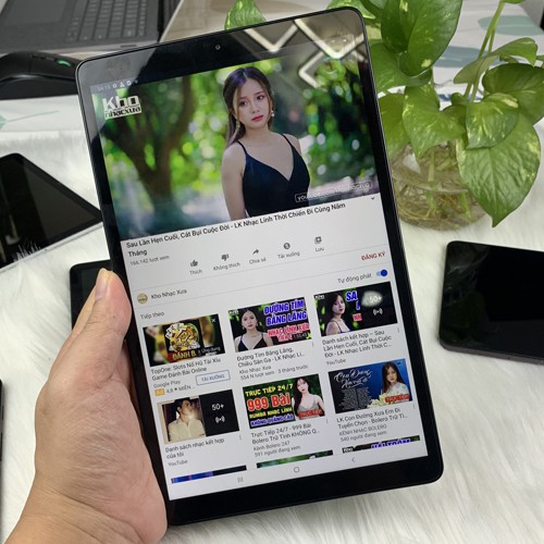 < Giá rẻ > Máy tính bảng SAMSUNG Galaxy Tab A 10.1 bản 4G Mỹ 99% có sạc và cáp