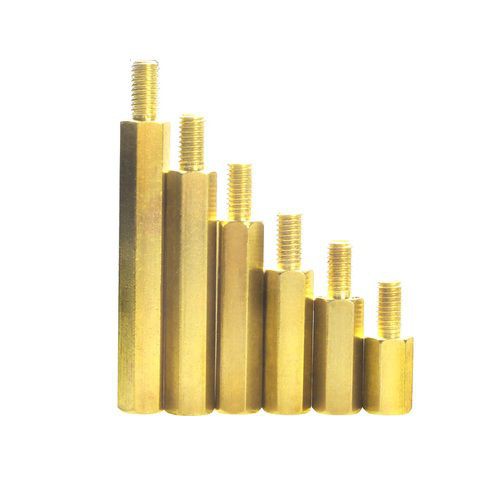 Túi 5 Chiếc Trụ Đồng Lục Giác, Chân Đồng, Cọc Đồng M3 Các Loại