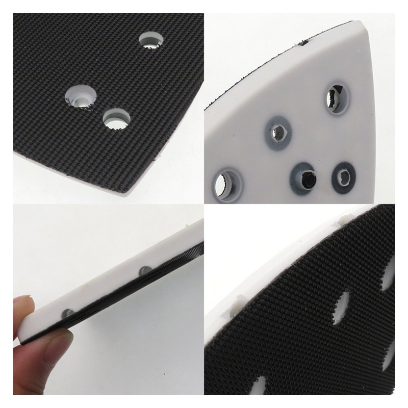 Đĩa Mài Đánh Bóng Hình Tam Giác 4 / 7 Lỗ Thay Thế Tiện Dụng Cho DTS 400-R