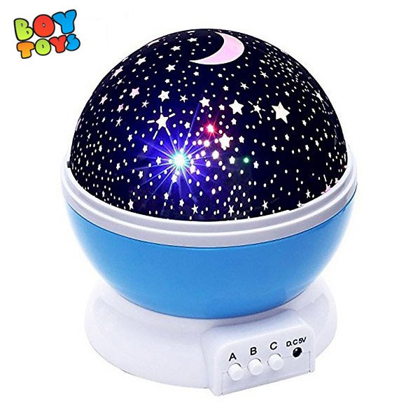 Đồ chơi cho bé đèn chiếu sao tự xoay tròn thần kỳ 360 Star Master Pro