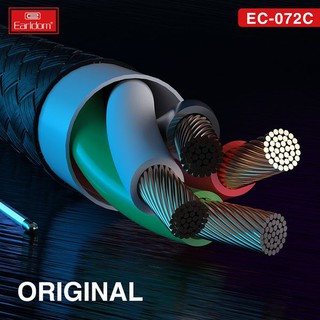 Cáp sạc siêu nhanh 5A Earldom EC-072C
