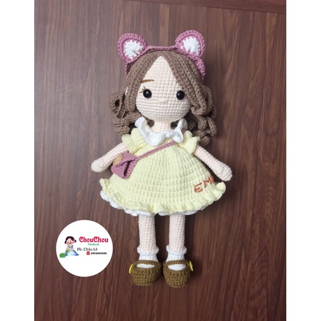 Búp bê len nhồi bông handmade - Búp bê MIA