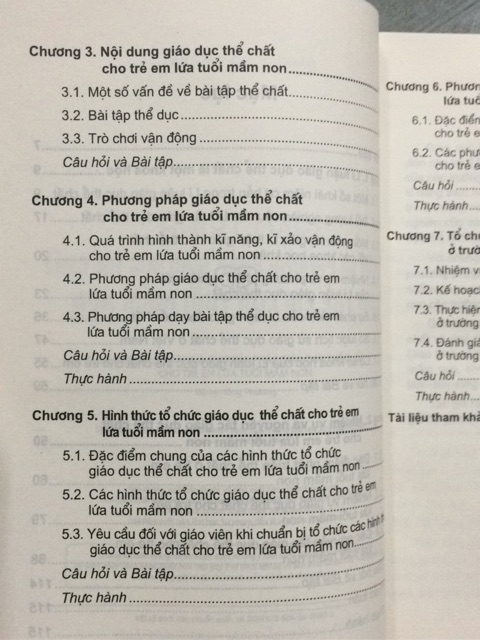 Sách - Giáo trình Lí luận và phương pháp giáo dục thể chất cho trẻ em lứa tuổi mầm non