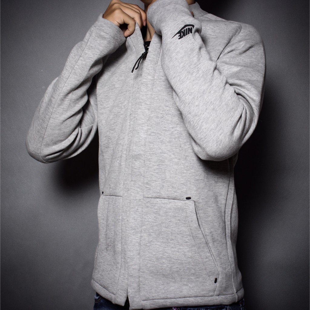 [CHÍNH_HÃNG] ÁO KHOÁC NIKE TECH FLEECE CARDIGAN - XÁM | BigBuy360 - bigbuy360.vn