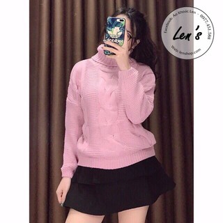 ÁO LEN CỔ LỌ VẶN THỪNG