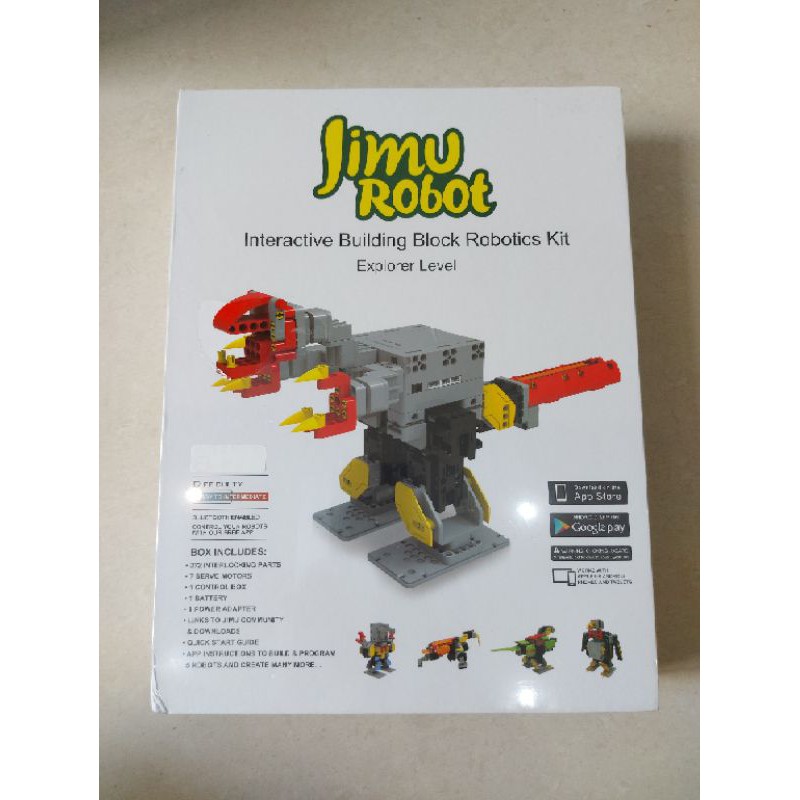 Bộ lắp ráp lập trình Robot: Jimu Interactive Building Block Robotics Kit Explorer Level của UBTech